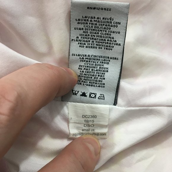 DKNY Girls L Dress Multicolor Floral 100% Polyester Lightweight Lined Sundress - Picture 9 of 9